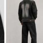 BOXY004 - Felian Áo Khoác Jean Đen Wash Nam Nữ Form Oversize